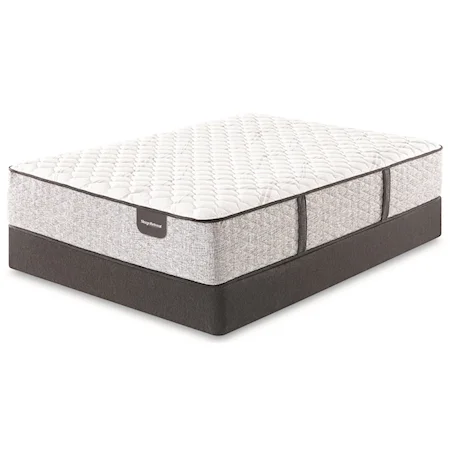 King Extra Firm Pocketed Coil Mattress and 5" Low Profile Foundation